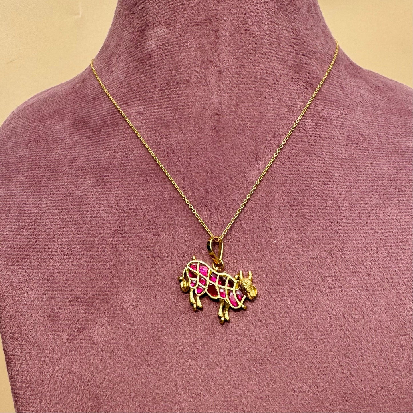 Nandi Pendant Necklace