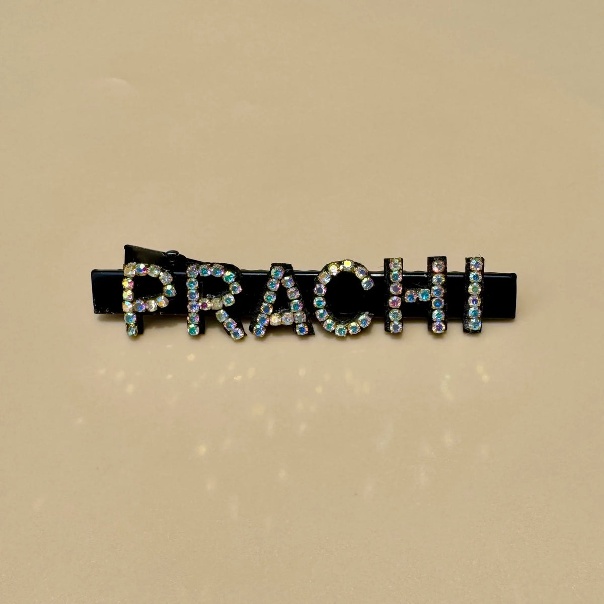 Personalized Crystal Name Hair Clip