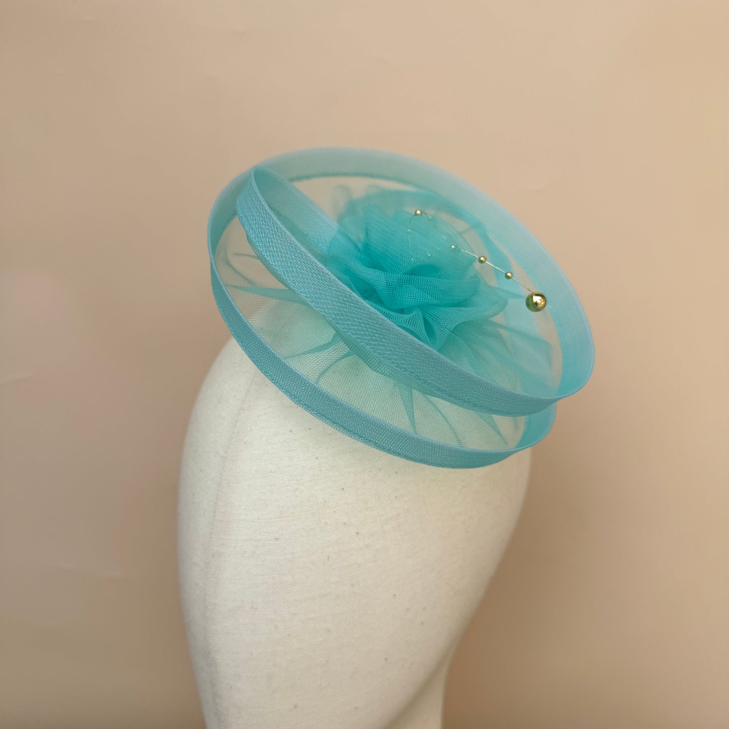 Turquoise Blue Fascinator