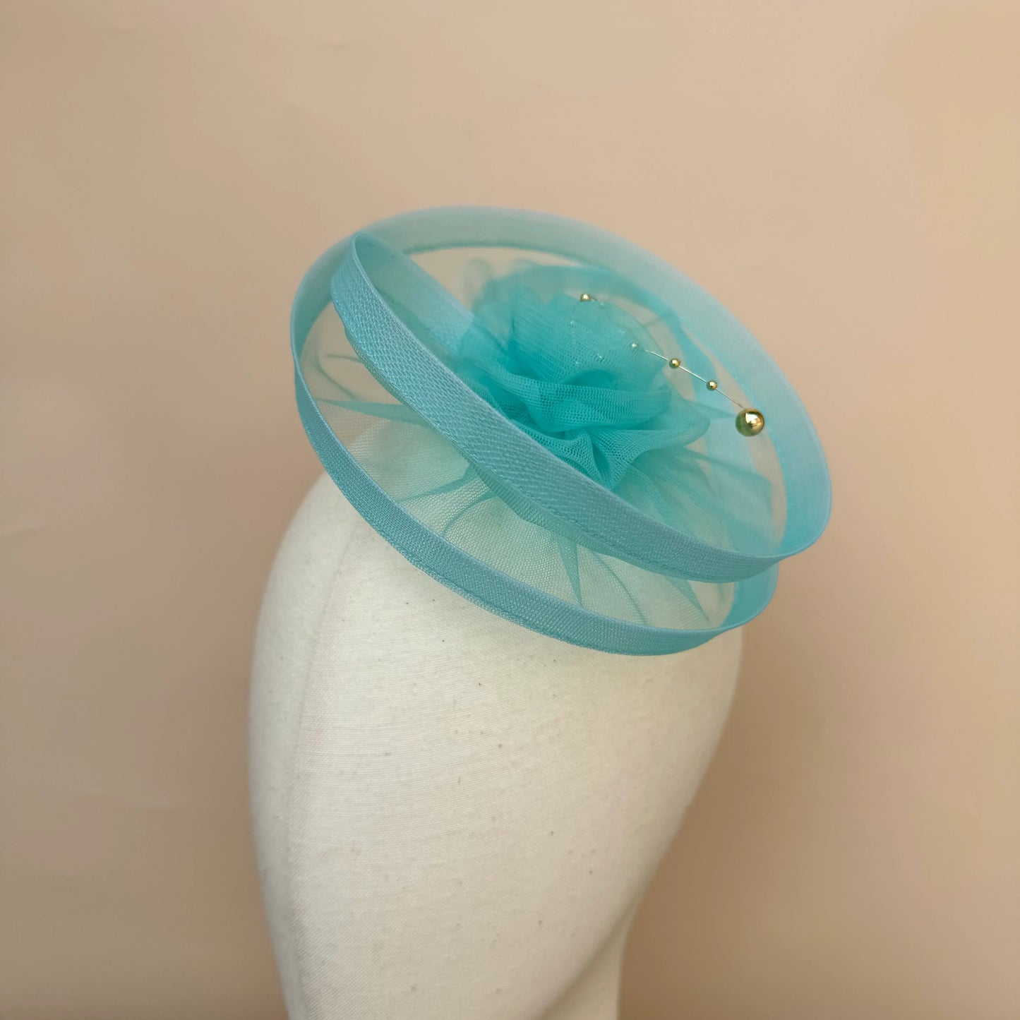 Turquoise Blue Fascinator