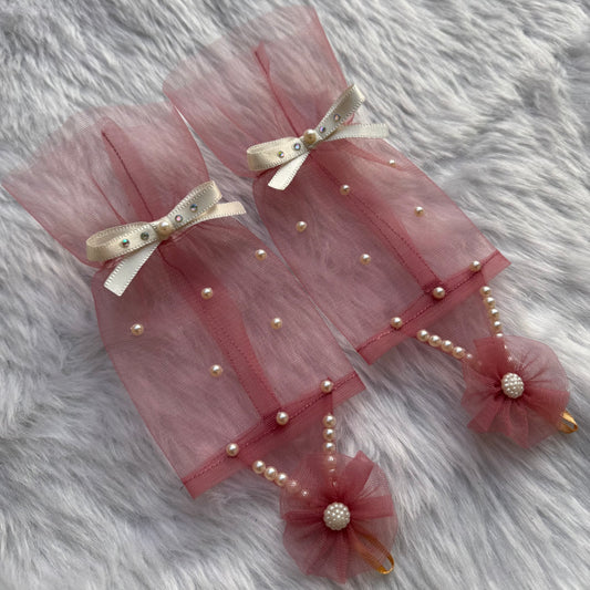 Dusky Pink Gloves