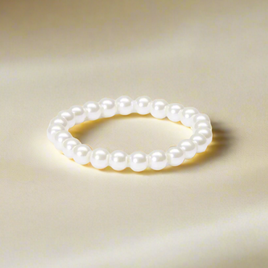 White Pearls Bracelet for Women