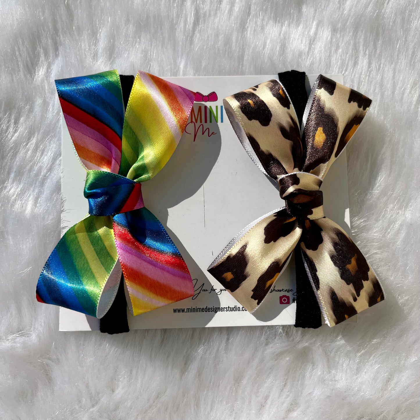 Baby Girl Hair Bow Set of 2 | New Born Hair Accessories