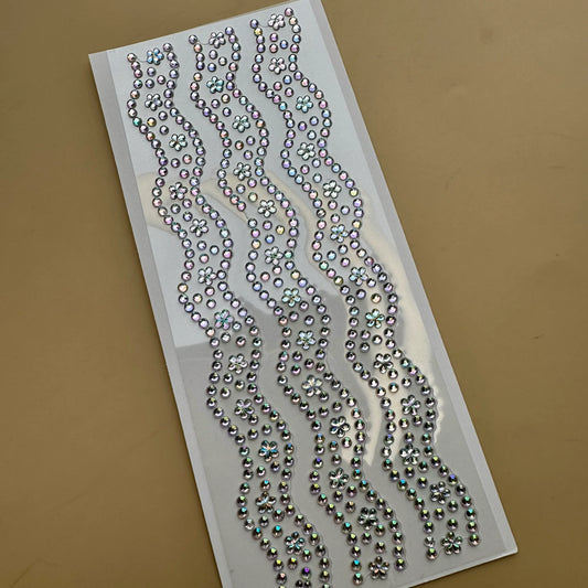 Wavy Shine Hair Stickers