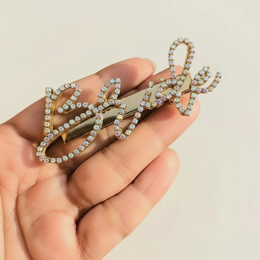 MultiColor Crystal “Bride” Hair Clip