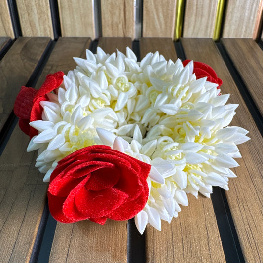 Scented Jasmine Reusable Gajra Scrunchie