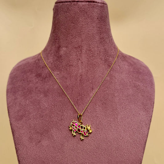 Nandi Pendant Necklace