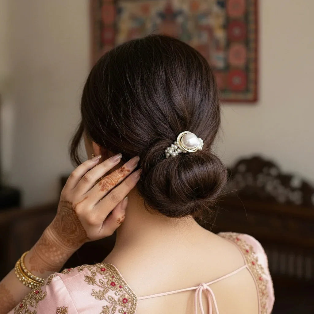 Baroque Pearl Hair Tie