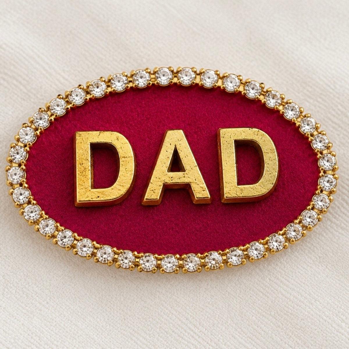 Dad Brooch Pin