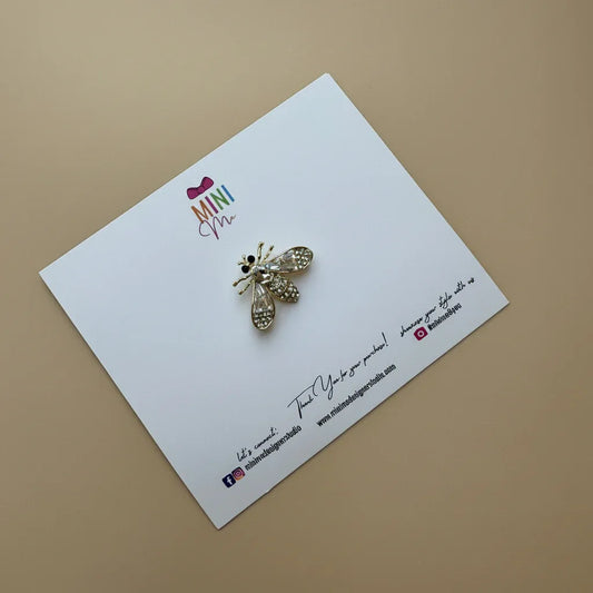 Crystal Bee Hair Pin