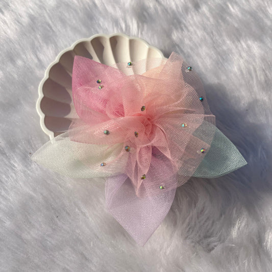 Multicolor Twilight Petals Hair Clip