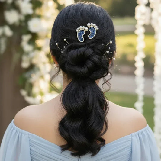 Baby Feet Hair Pin Set (Mirror Pair)