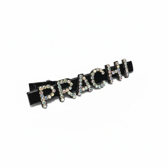 Personalized Crystal Name Hair Clip