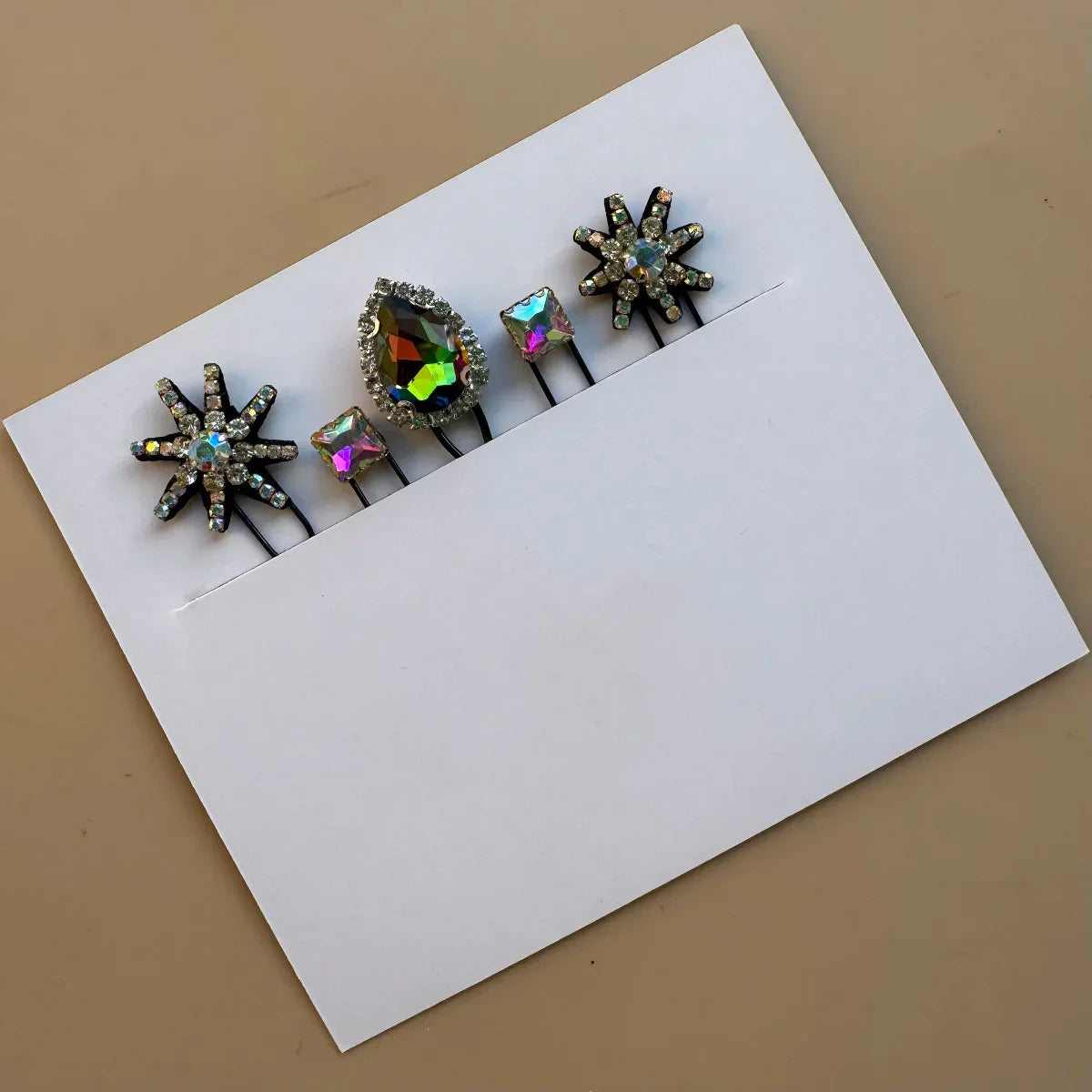 Stardust Crystal Hair Pins Set