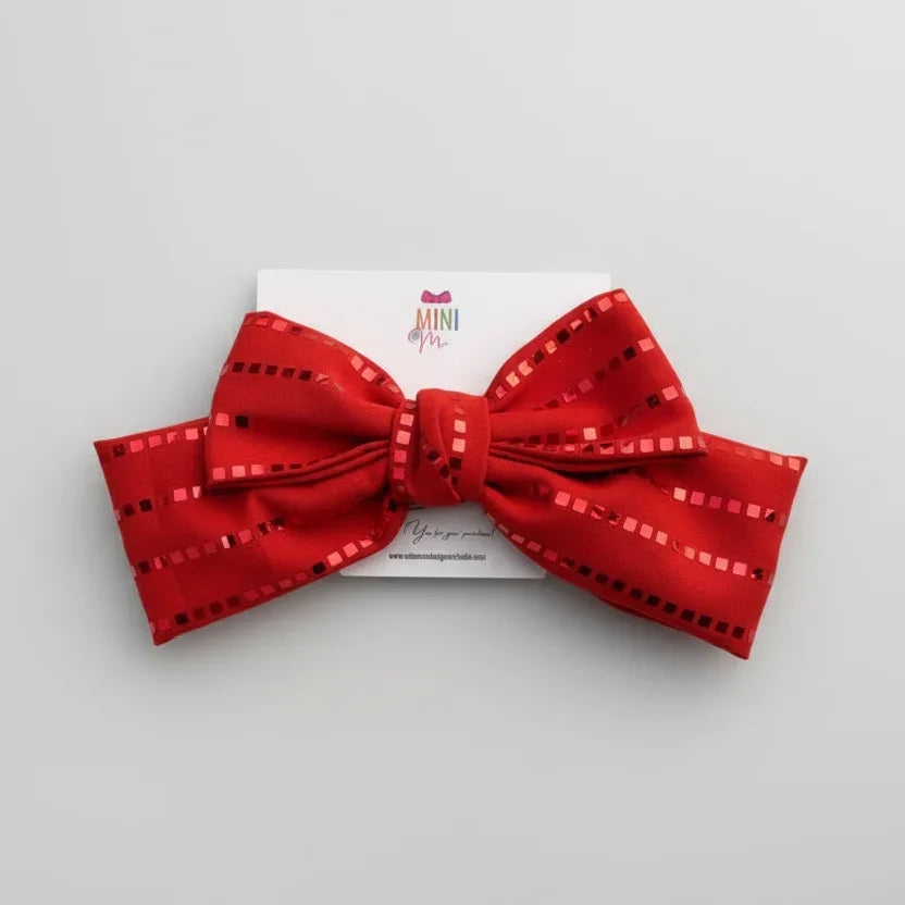Heart Crusher Red Hair Bow Clip | Perfect Gift