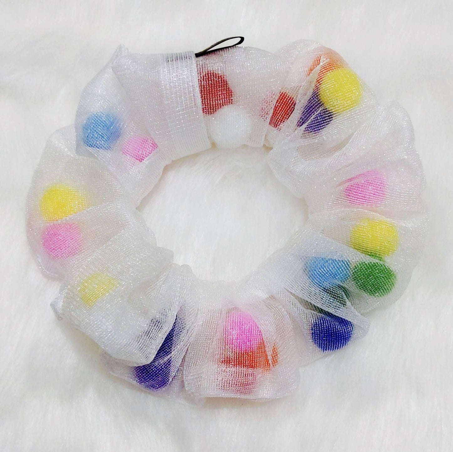Designer Tulle Net Candy Scrunchie | India