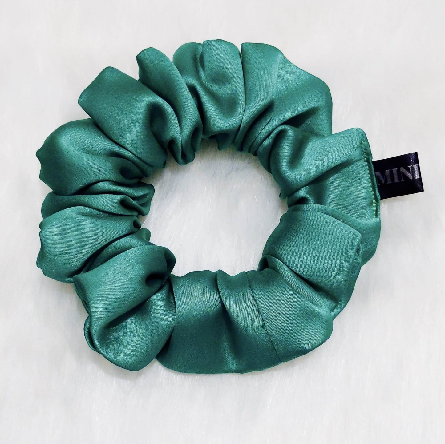 Sea Green Scrunchie | Designer Satin Scrunchies