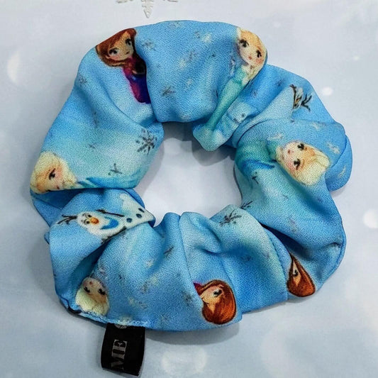 Disney Frozen Elsa and Anna Scrunchie | Designer Hair Accessory