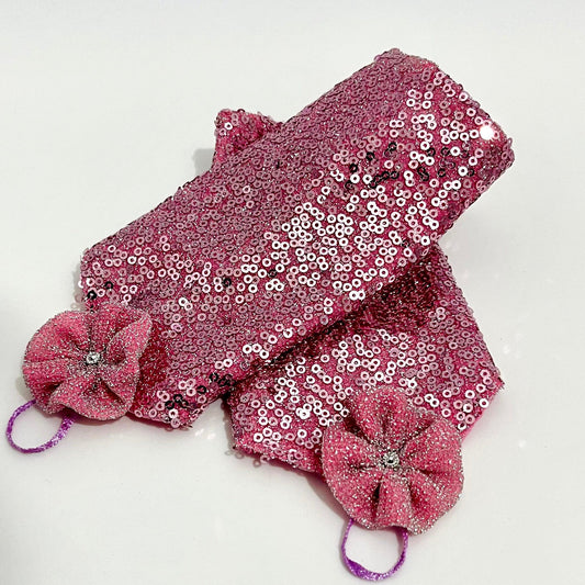 Pretty in Pink Cinderella Princess Gloves