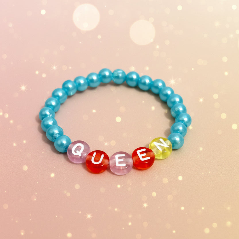 Personalised Name Bracelet | Blue Baby Bracelet