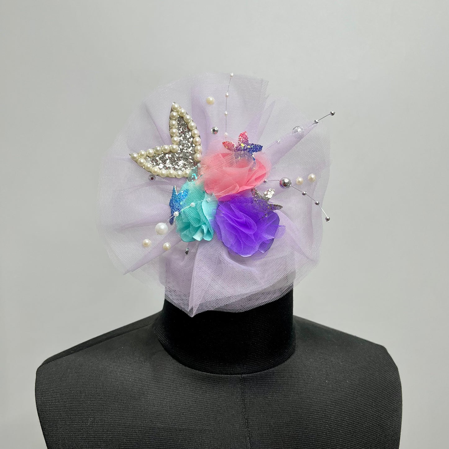 Mermaid Vibes Fascinator Hair Clip