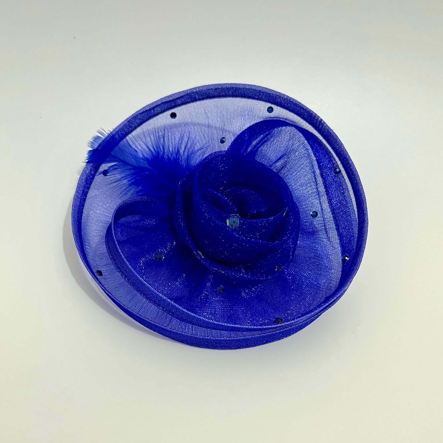 Dreamy Blue Princess Fascinator | Baby Girl Hair Accessory