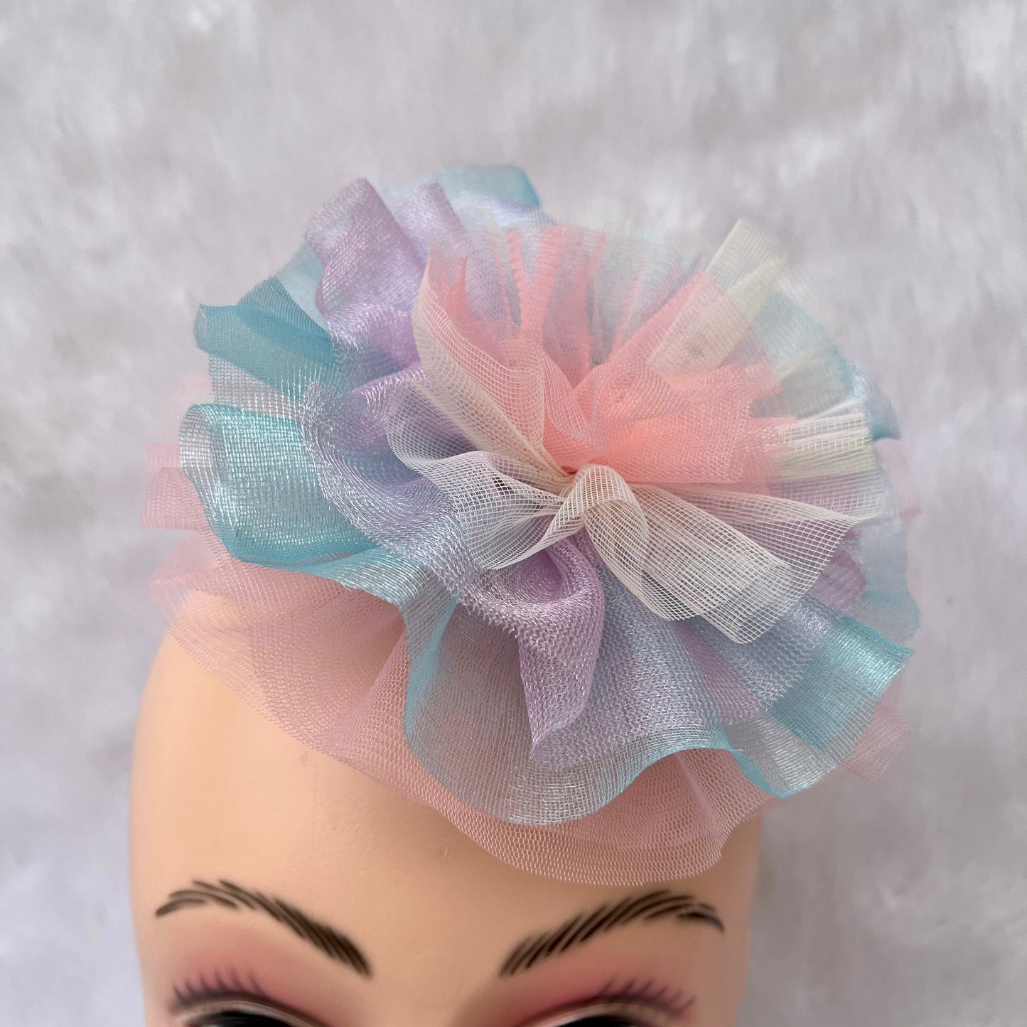 Unicorn Rainbow Candy Multicolor Fascinator | Baby Girl Headband