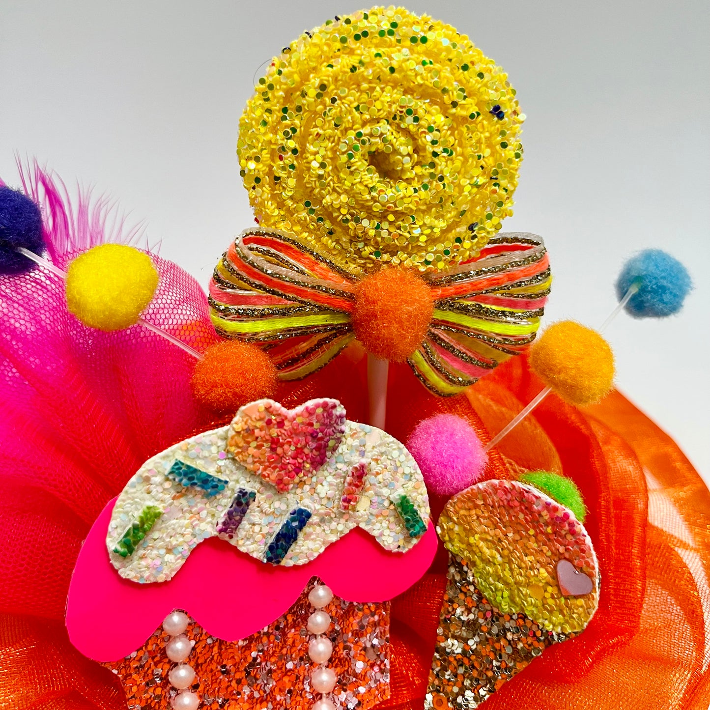 Candy Land Fascinator Hat | Fun and Quirky Girl Hair Accessories