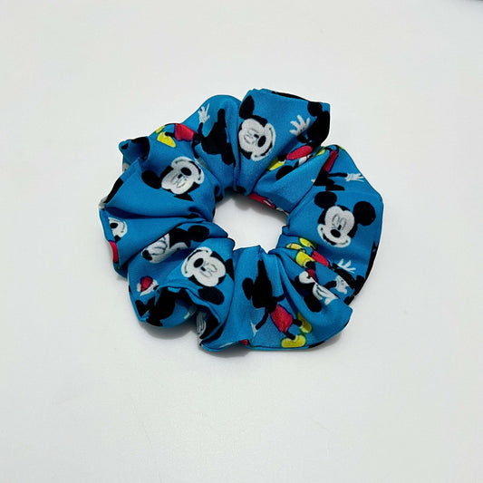 Disney Mickey Mouse Blue Scrunchie