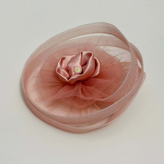 Blush Pink Princess Fascinator | Baby Girl Accessories in India