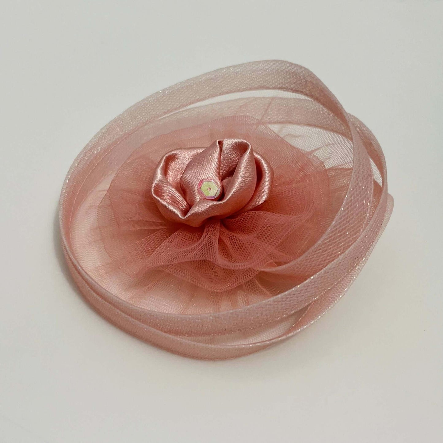 Blush Pink Princess Fascinator | Baby Girl Accessories in India