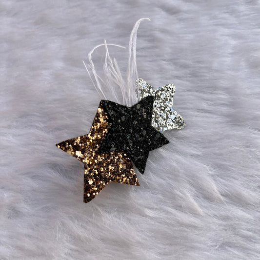 Shining Stars Hair Clip | Glitter Hair Accessories
