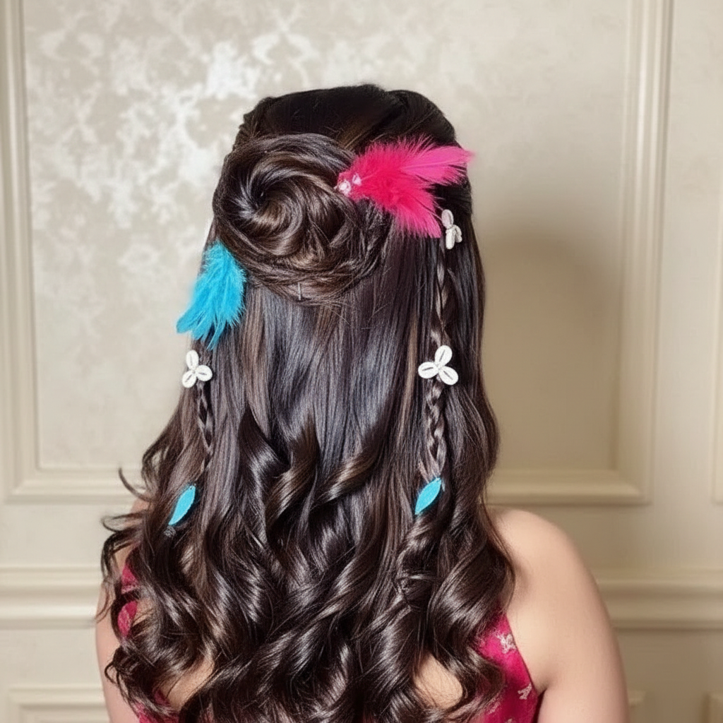 Feather Luxe Hair Pins