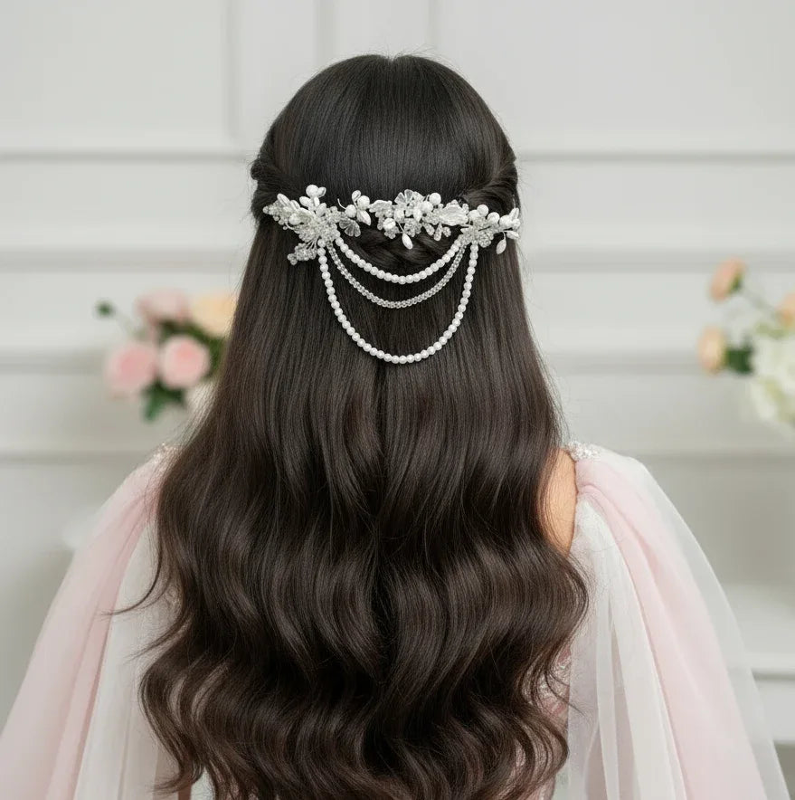 Royal Grace Drape Hair Vine