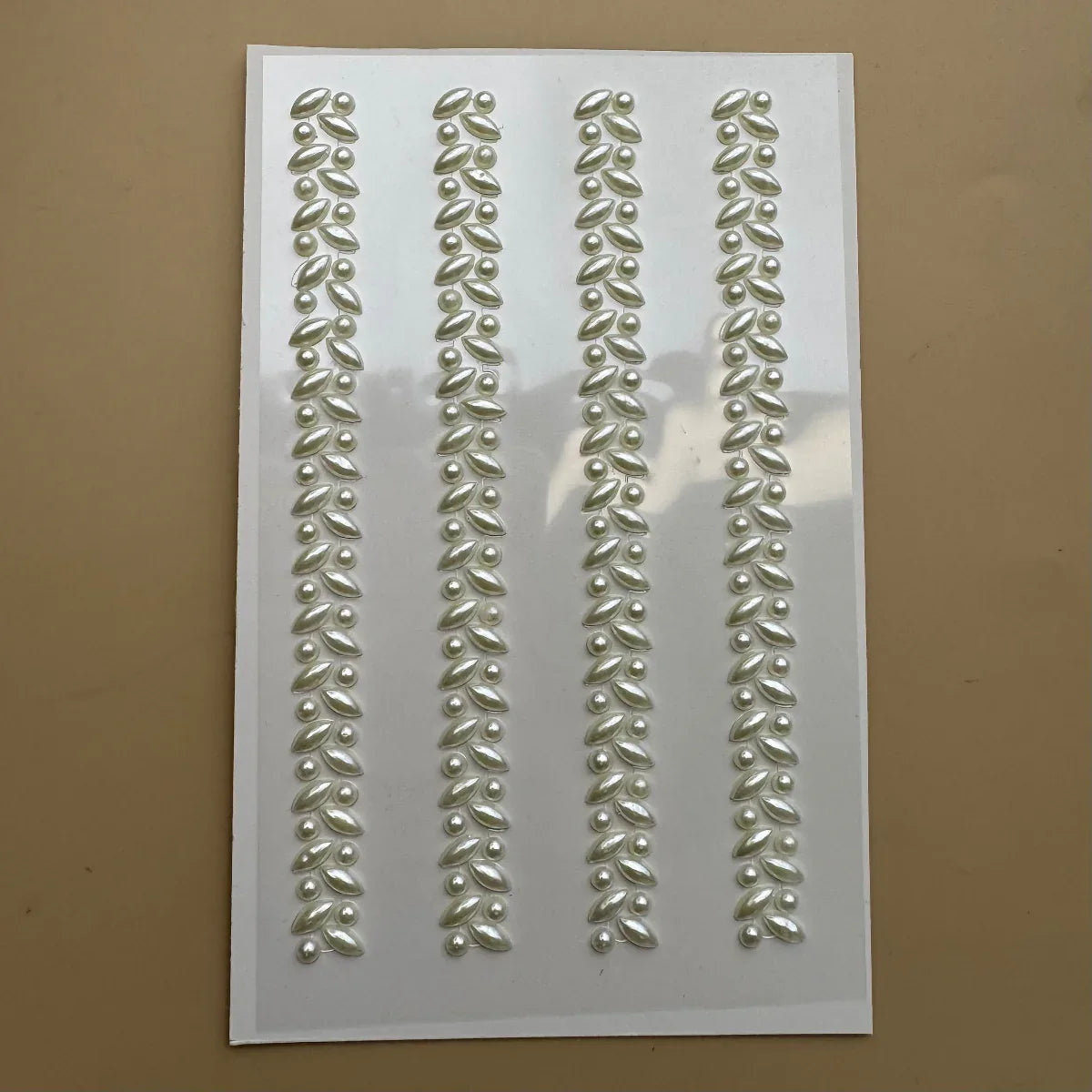 Pearl Twist Hair Sticker Sheet