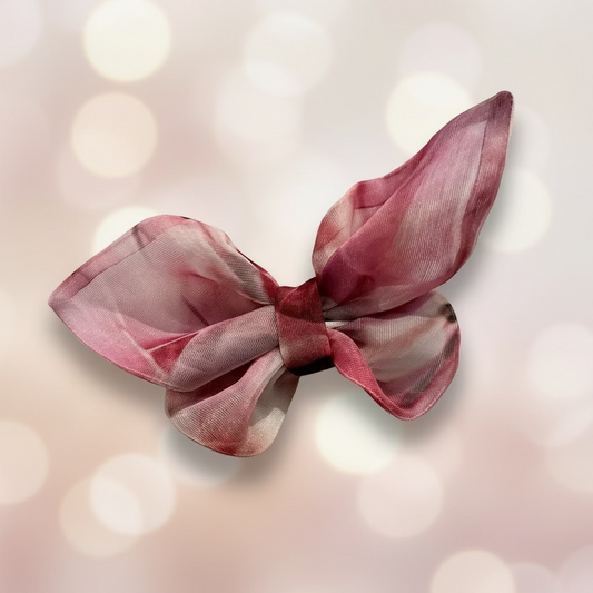 Pink Butterfly Bow Hair Clip | Designer Trendy Accessory