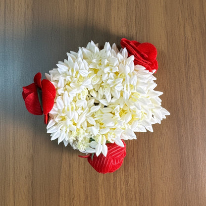 Scented Jasmine Reusable Gajra Scrunchie