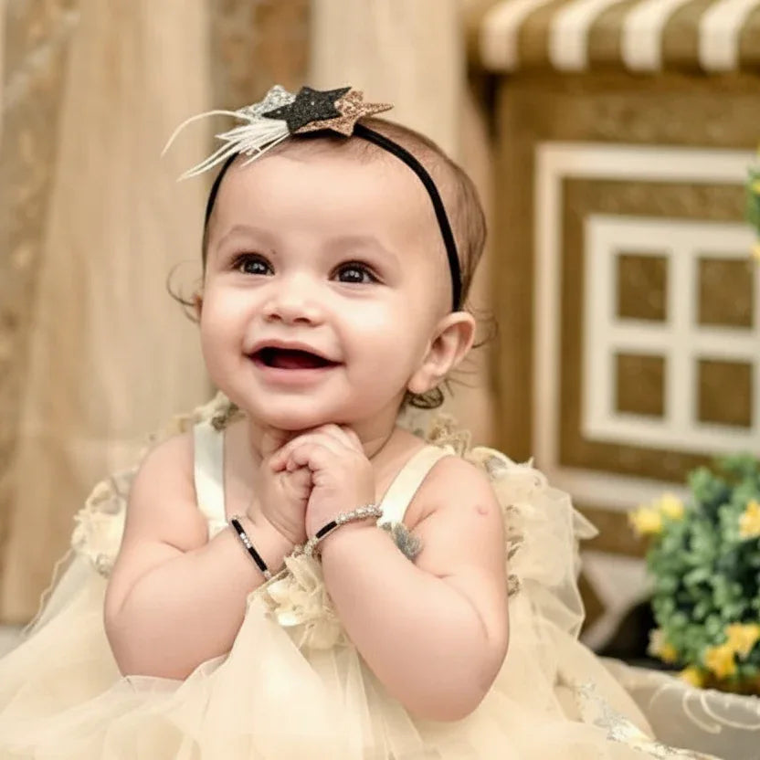 Shining Tri-Star Baby Girl Hair Band