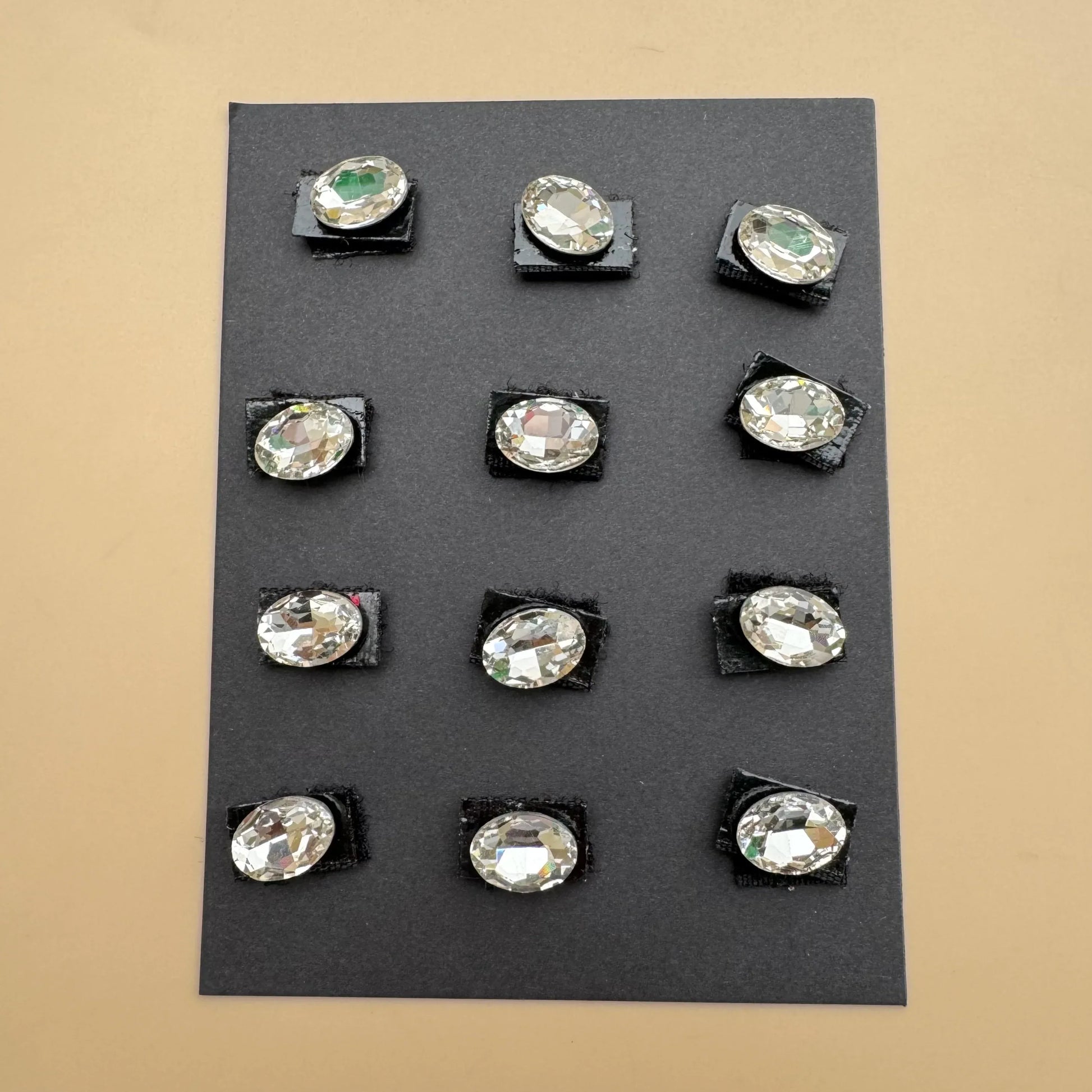 Crystal Elegance Hair Sticker Sheet