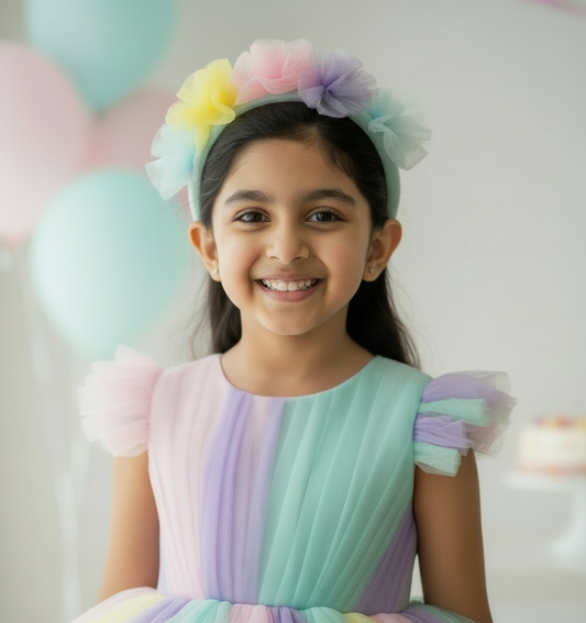 Flower Birthday Party Hairband