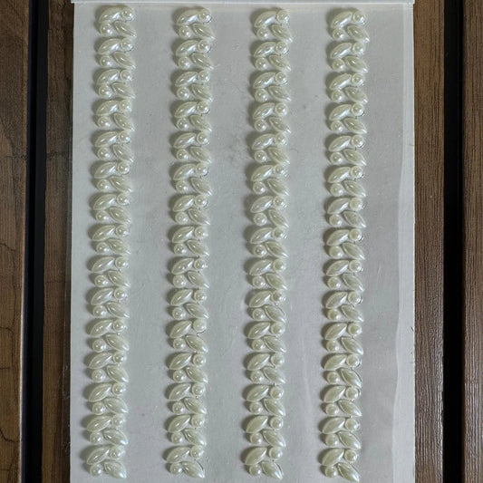 Pearl Twist Hair Sticker Sheet
