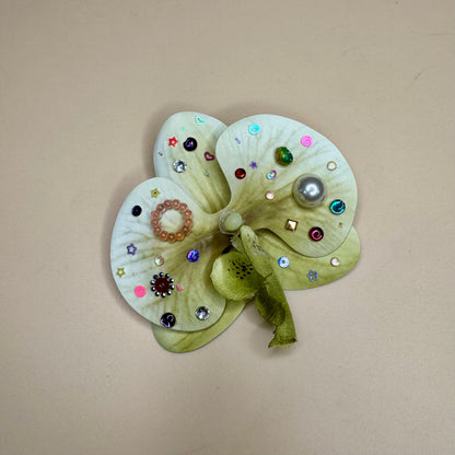 Orchid Beach Hair Clip