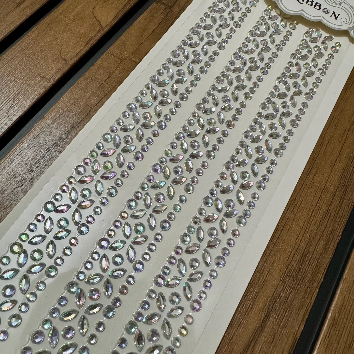 Hair Bling Stickers – Crystal Lace