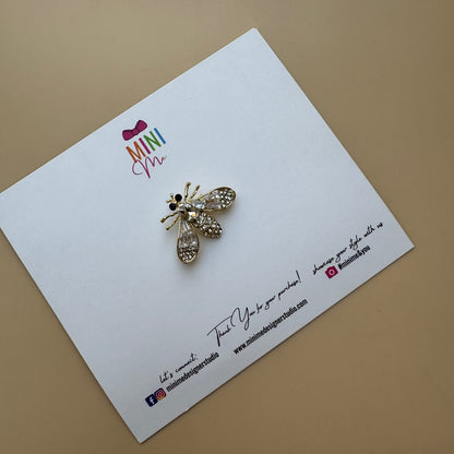  Crystal Bee Hair Pin