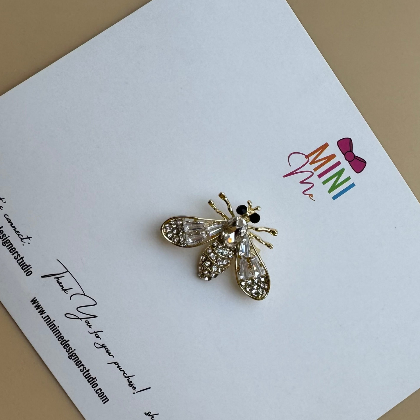 Crystal Bee Hair Pin