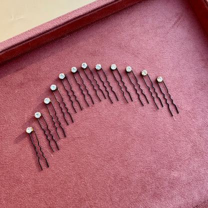 Premium Crystal Hair Pins