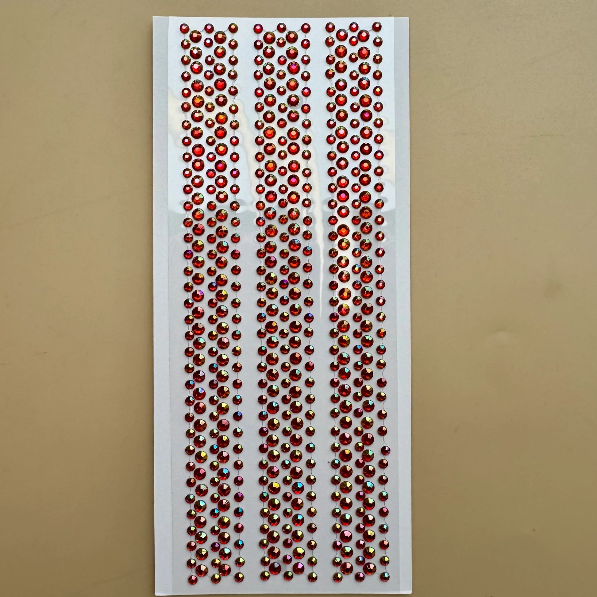 Rhinestone Red Bling Stickers
