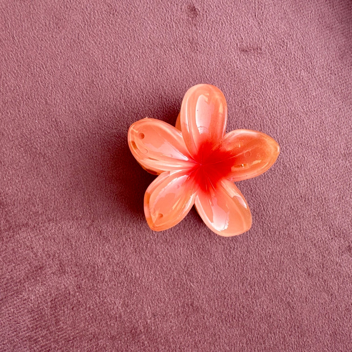 Flower Hair Claw Clip (Medium Size) – 6 Color Options