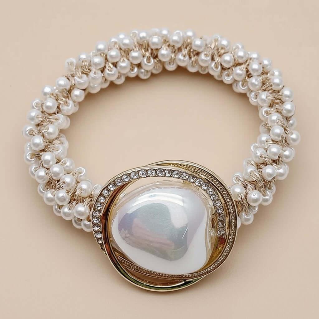 Baroque Pearl Hair Tie
