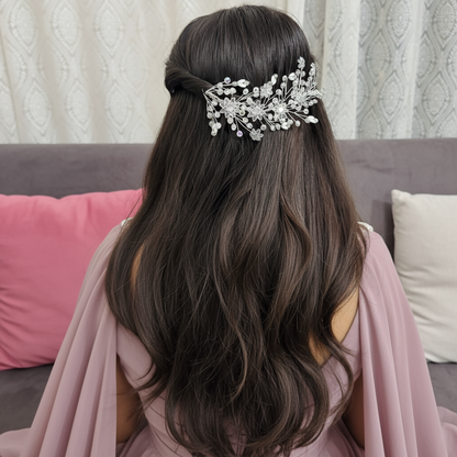 Celestial Bloom Bridal Hair Vine